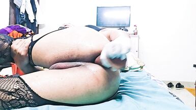 Sissy dildo fuck training session 29 - 5 image