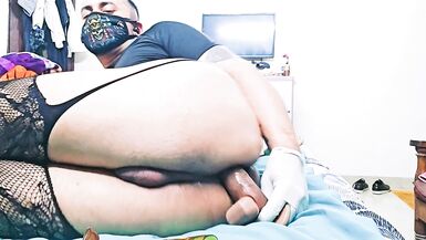 Sissy dildo fuck training session 29 - 6 image