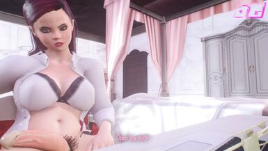 Animated Dominant Mistress Shemale MILF fucks Pet-femBoy in Ass - 3D Animated Anal Sex, Futa on Femboy - 3 image