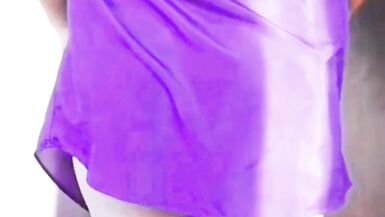 White Shemale Sissy Crossdresser Girl Body Mini Skirt Hot Slut Blonde Kitty - 15 image