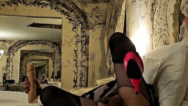 Sissy crossdresser husband hotel for 2 days - 9 image