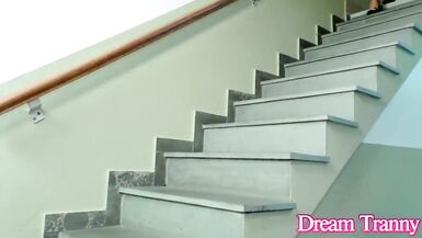 Busty Tbabe Luana Alves Shakes Her Fine Ass All Over the Mechanics Cock - 2 image