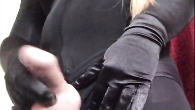 Shooting a big load with big tits - 3 image