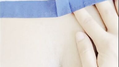 Straight big dick fucks cum into CD sissy POV - 13 image