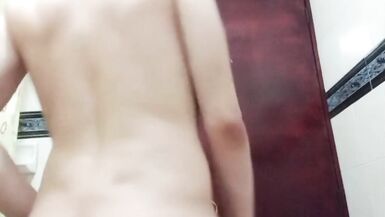 Stupid faggot does humiliating things asked by different anonymous men on internet - 14 image