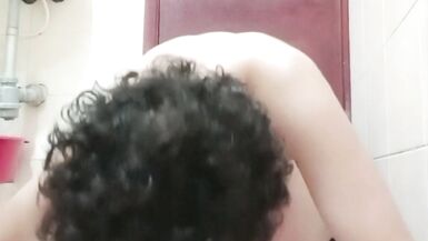 Stupid faggot does humiliating things asked by different anonymous men on internet - 6 image