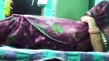 Indian Gay Crossdresser in Pink Saree Pressing and Milking His Boobs so Hard and Enjoying the Hardcore Sex - 2 image