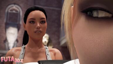 Futa3dX - Big Dicked Hot Futa Babes Fucking Hard In Museum