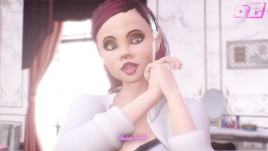 Animation Shemale Mistress MILF fucks Slave Sissy Boy - 3D Futa on Femboy - 5 image