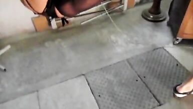 slut sissy suspended and fisted by master - 2 image