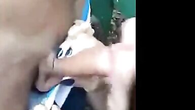 2 Trannies Blowjob at the Favela - 5 image