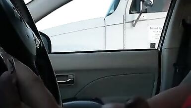 Transexual Jerk PUBLIC Trucker Driving Hwy. - 11 image