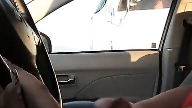 Transexual Jerk PUBLIC Trucker Driving Hwy. - 12 image