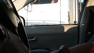 Transexual Jerk PUBLIC Trucker Driving Hwy. - 6 image
