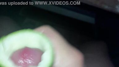 HOT TRANS GIRL CAN'T WAIT SHE'S SO HOT SHE FUCKS A CUCUMBER HARDCORE II HOT TRANS II FUCK FRUIT II POV II CUM INSIDE - 10 image