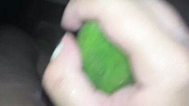 HOT TRANS GIRL CAN'T WAIT SHE'S SO HOT SHE FUCKS A CUCUMBER HARDCORE II HOT TRANS II FUCK FRUIT II POV II CUM INSIDE - 8 image