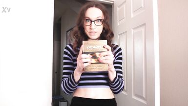 nerdy tgirl seduced by curvy friend - Sydney Screams & Emily Adaire - 3 image