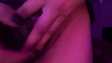 HOT TRANS GIRL MASTURBATES IN YOUR FACE BECAUSE SHE CAUGHT YOU SNIFFING HER PANTIES II ROLEPLAY II POV II BIG DICK - 1 image