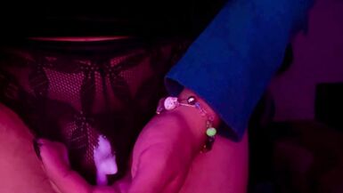 HOT TRANS GIRL MASTURBATES IN YOUR FACE BECAUSE SHE CAUGHT YOU SNIFFING HER PANTIES II ROLEPLAY II POV II BIG DICK - 14 image