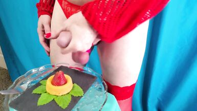 Rikki Ocean Leaks Fresh Cream for Her Strawberry Shortcake - 5 image