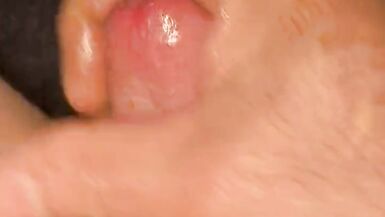 Tiny cock cums in pants