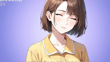 Older bigtits sexy stepsister with inexperienced stepsister exploring big hard secret in panties when mom is out (Hentai/Animated/Futanari) - 9 image