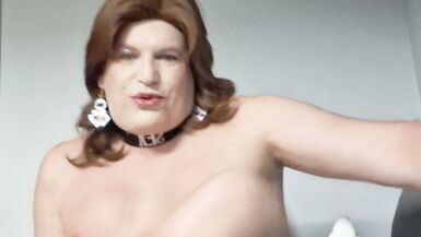 Nude masterbation and fantasizing about being a woman! - 9 image