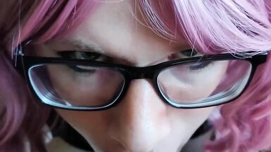 Slutty Me Throating Fucking in POV and Cumshot Swallow - 8 image