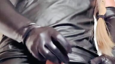 So horny in my skirt. Had to jerk out a big load - 10 image