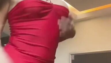 I WAS DRESSED VERY SEXY AND I WANTED TO MAKE A LITTLE FUN FOR MY FOLLOWERS - 6 image