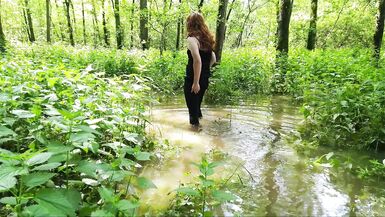 Exit after floods. I almost got caught . I was so excited that I had to finish with a cumshot. - 10 image