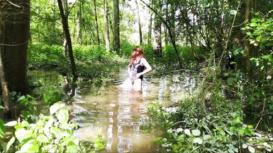 Exit after floods. I almost got caught . I was so excited that I had to finish with a cumshot. - 7 image