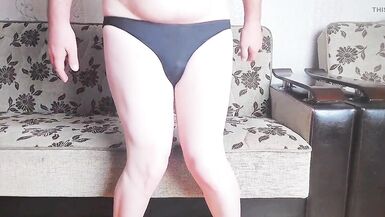 Sexy Ladyboy Striptease Solo Performance Hot Short Dress Big Ass - 8 image