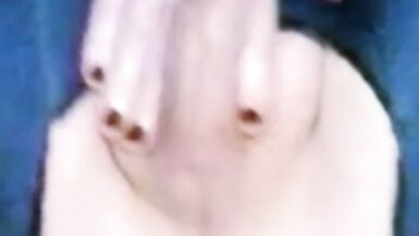 Mature redheaded T-Girl rides a dildo in crotchless leggings. - 10 image