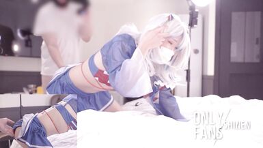 Hololive Gawr Gura Cosplayer get Fucked, Hentai Vtuber Cosplay 12 - 10 image