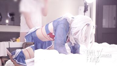 Hololive Gawr Gura Cosplayer get Fucked, Hentai Vtuber Cosplay 12 - 11 image