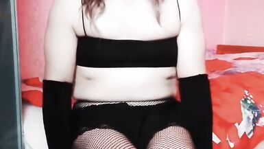 BiG ASS Compilation Cute Hot Ladyboy Crossdresser Sissy Kitty - 7 image