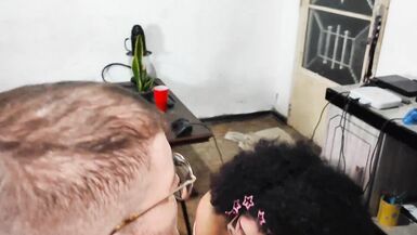 Sofie Lollipop lost in the video game to Carmona and had to suck his dick until he came in her mouth - 5 image