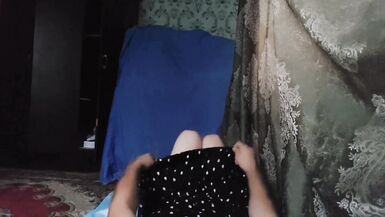 +18 Youtube Model Crossdresserkitty Sexy Villager Housewife Dress Long Stockings White BBW Femboy - 5 image