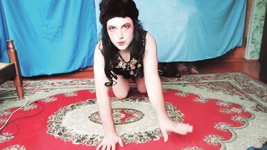 HANDLESS CUMSHOTS COMPILATION Crosdresser Hot Femboy Amateur Model Cute Cock Big Load of Cum In My Pussy - 13 image