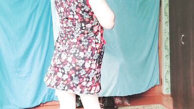 HANDLESS CUMSHOTS COMPILATION Crosdresser Hot Femboy Amateur Model Cute Cock Big Load of Cum In My Pussy - 2 image