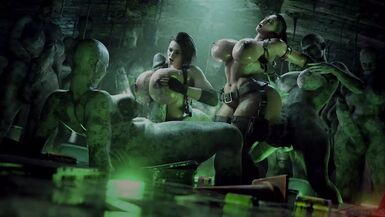 Rigid3d Hardcore Sex Hot Pleasure Buttocks Thirsty for Semen Anus Open Sweet Ass Tasty Semen Dripping - 1 image