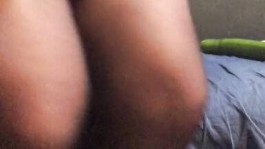 GREEK SISSY SLUT PLAY WITH SEXY LINGERIE PINK TRANSPARENT DRESS WITH HUGE DILDO AND CUM ANAL - 14 image