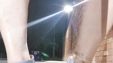 Sissy Slut Veronica Gets a Sissygasm by Exposing Herself Outdoors - 11 image