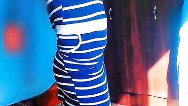 BLONDE MILF IN FLOWERFULL DRESS HOT BOOTY CROSSDRESSER KITTY MODEL AMATEUR FEMBOY HOMEMADE BLOGGER - 5 image