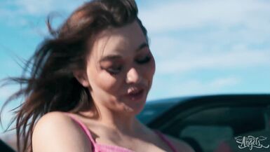 Emma Rose Gets Rescued By Small Hands In The Desert & Lets Him Fuck Her Ass As A Thank You - TRANS ANGELS - 2 image