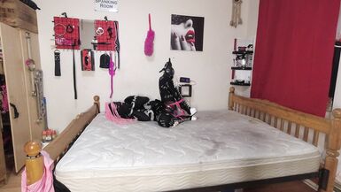Sissy Maid Escapes Self Bondage Early - 10 image