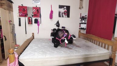 Sissy Maid Escapes Self Bondage Early - 4 image