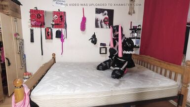 Sissy Maid Escapes Self Bondage Early - 9 image