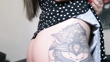 Trans girl huge cock flopping Compilation - 14 image